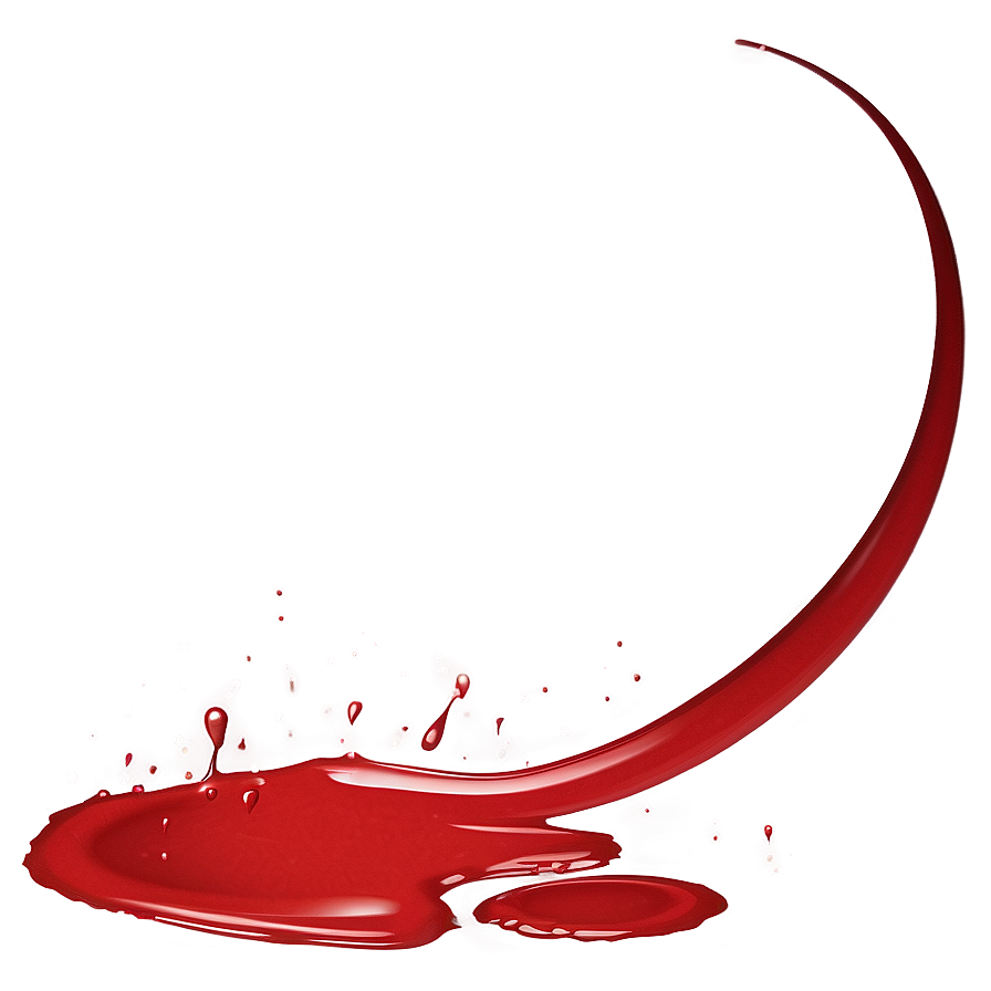 Blood Splatter Transparent Illustration Xvw