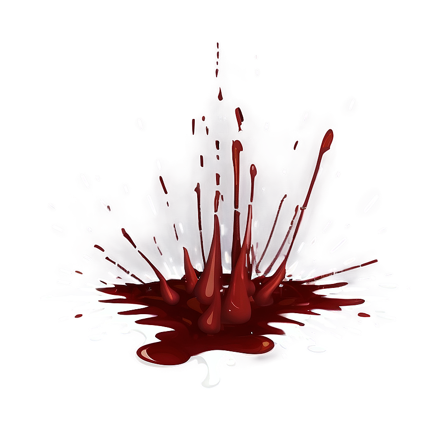 Blood Splatter Transparent Png 05262024