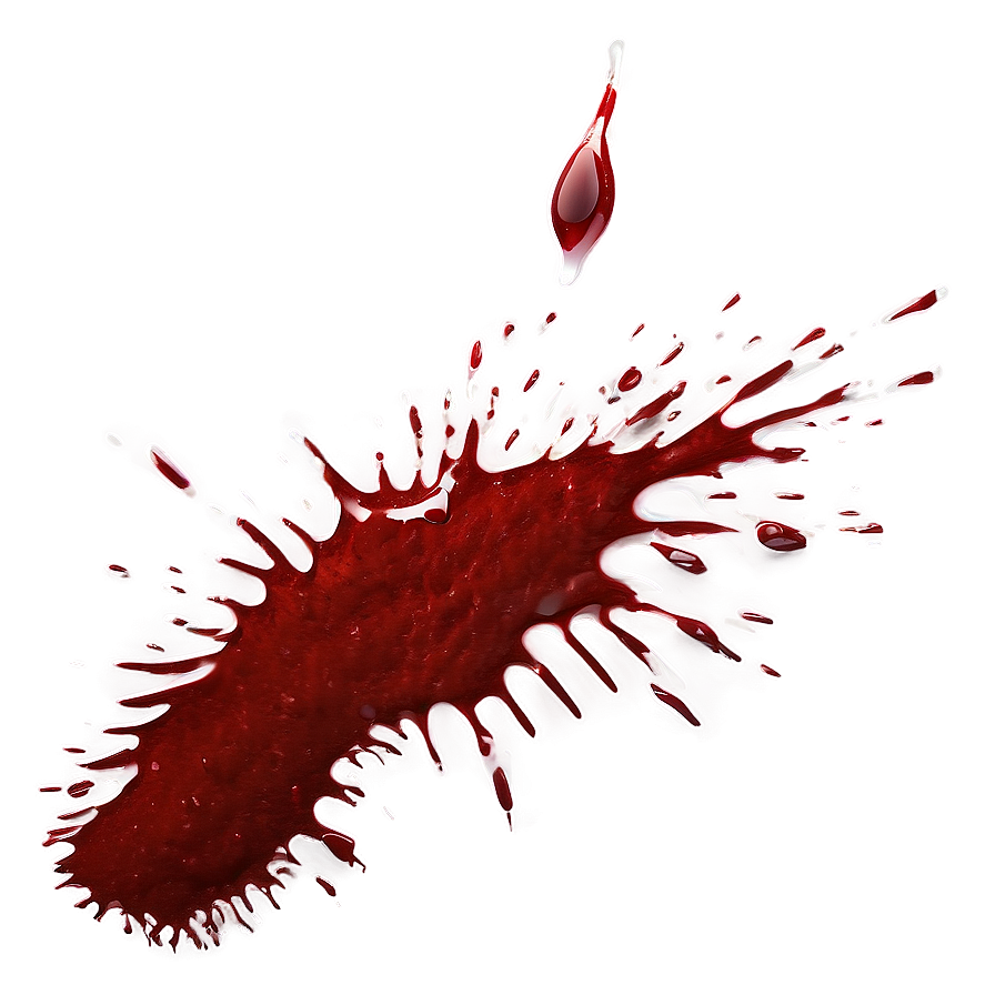 Blood Splatter Transparent Png 05262024