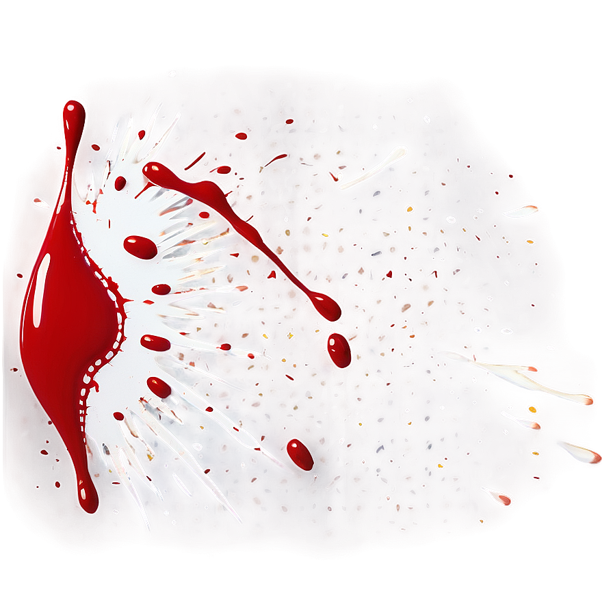 Blood Splatter Transparent Png 05262024