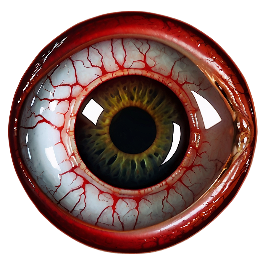 Bloodshot Eye Medical Illustration Png Nkb71