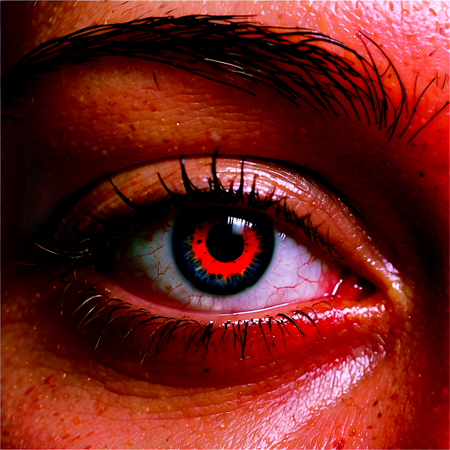 Bloodshot Eye Photorealistic Png Ucr