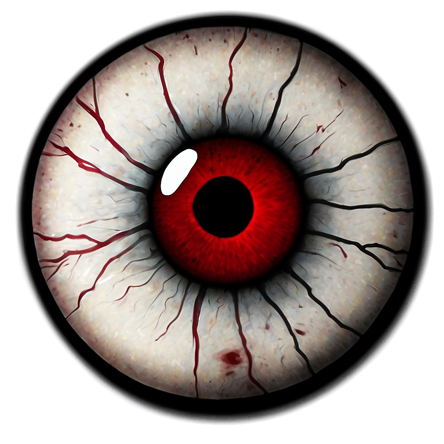 Bloodshot Eye Realistic Drawing Png 06272024