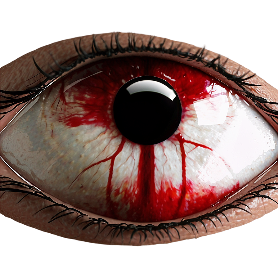 Bloodshot Eyes Detail Png Snv49