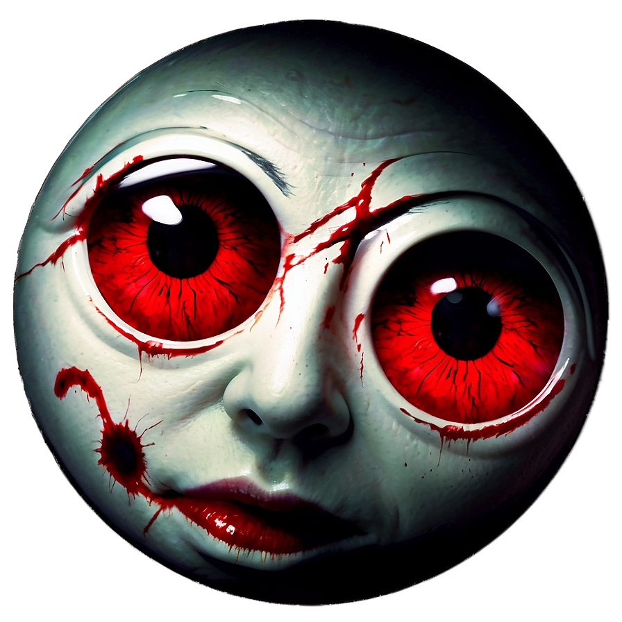 Bloodshot Eyes Horror Scene Png 06212024