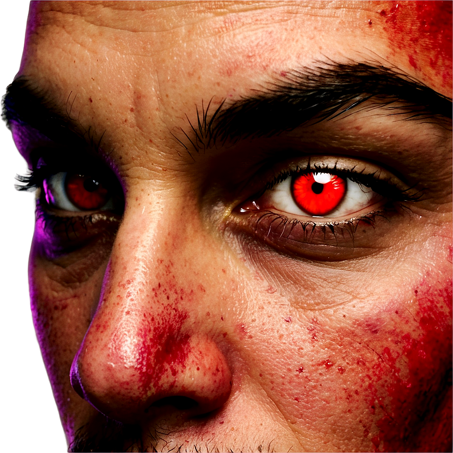 Bloodshot Eyes Spooky Png 06212024