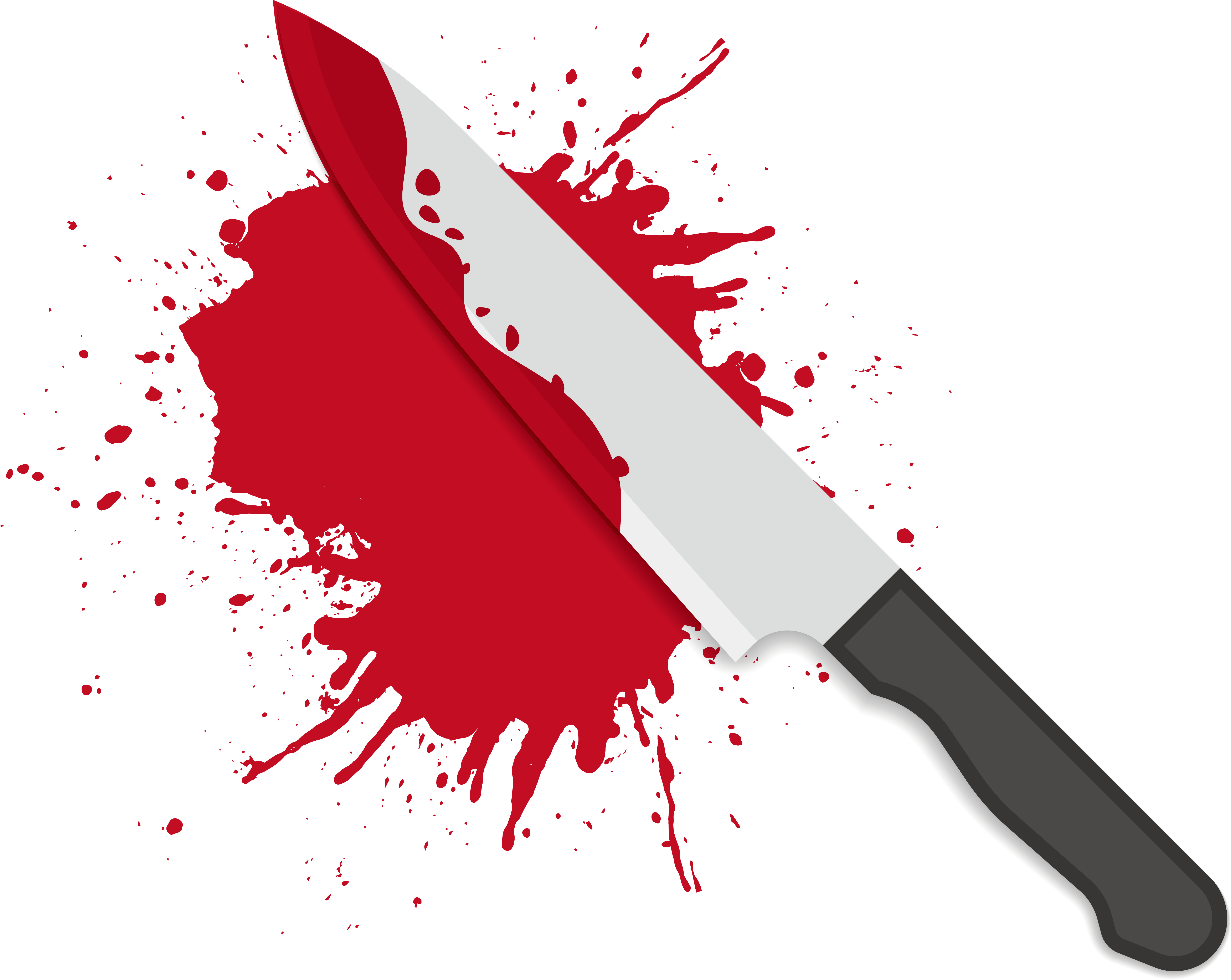 Bloody Knife Illustration