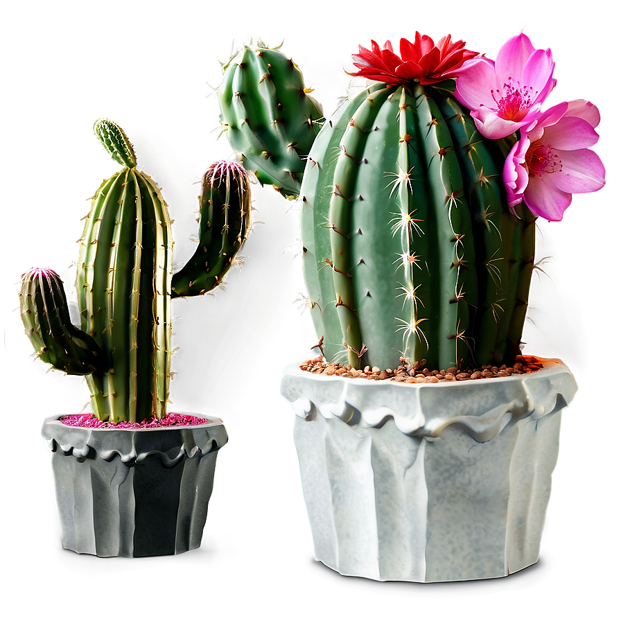 Blooming Cactus Png 05032024