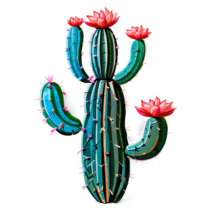 Blooming Cactus Png 55