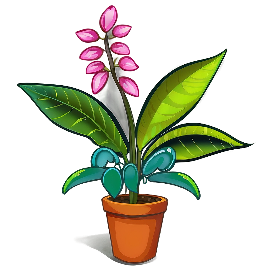 Blooming Plant Clipart Png 06272024