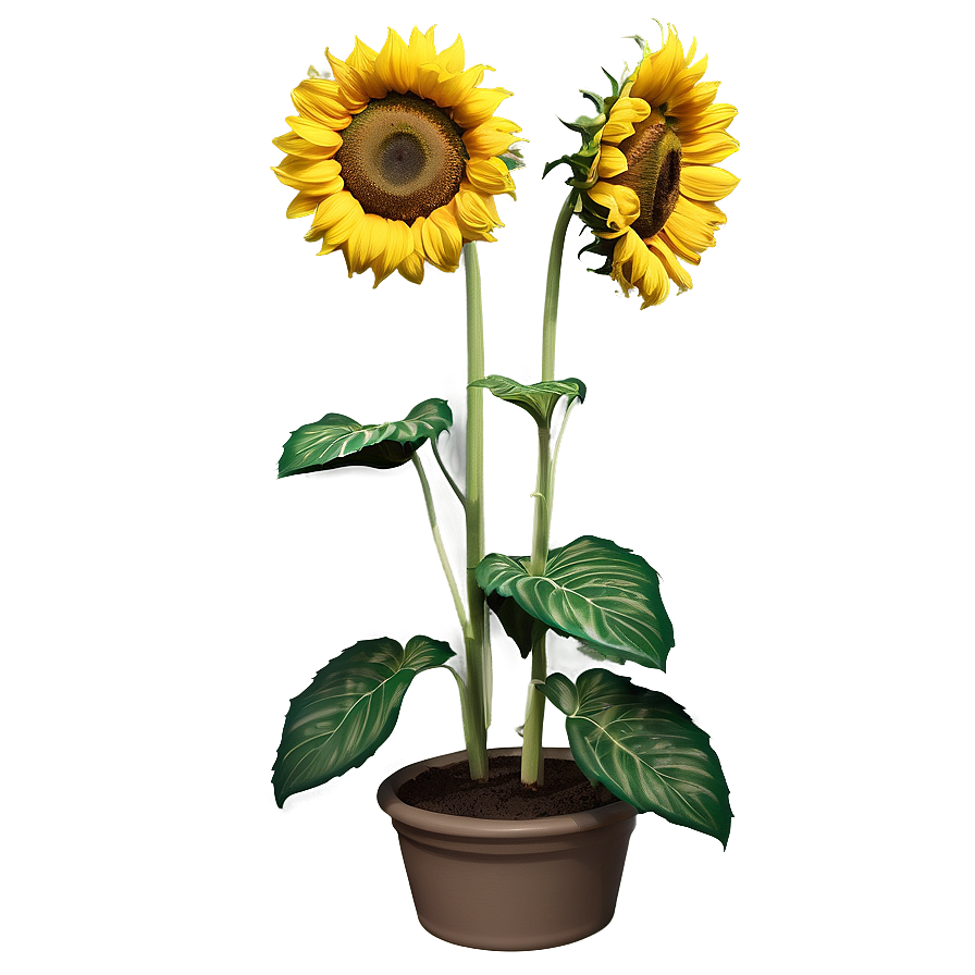 Blooming Sunflower Garden Png 13