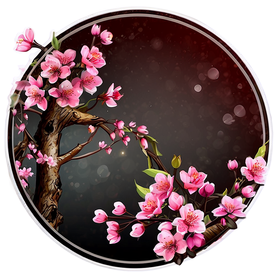 Blossom Sticker Graphic Png Nwa