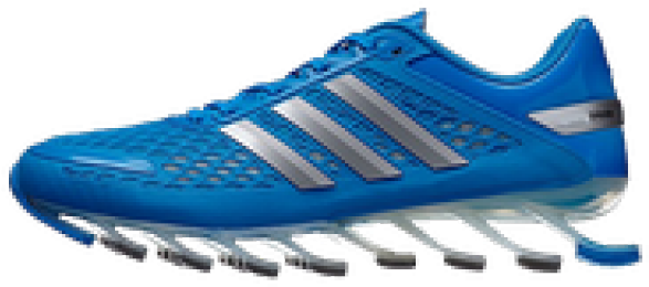 Blue Adidas Springblade Sneaker