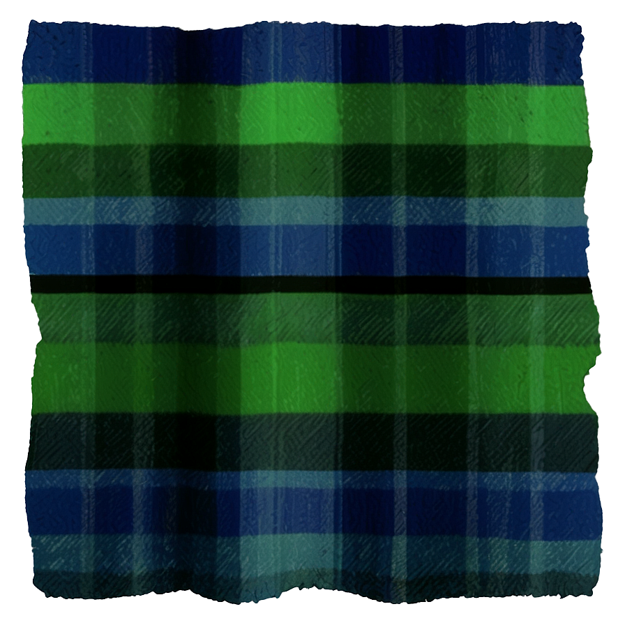 Blue And Green Flannel Png 94