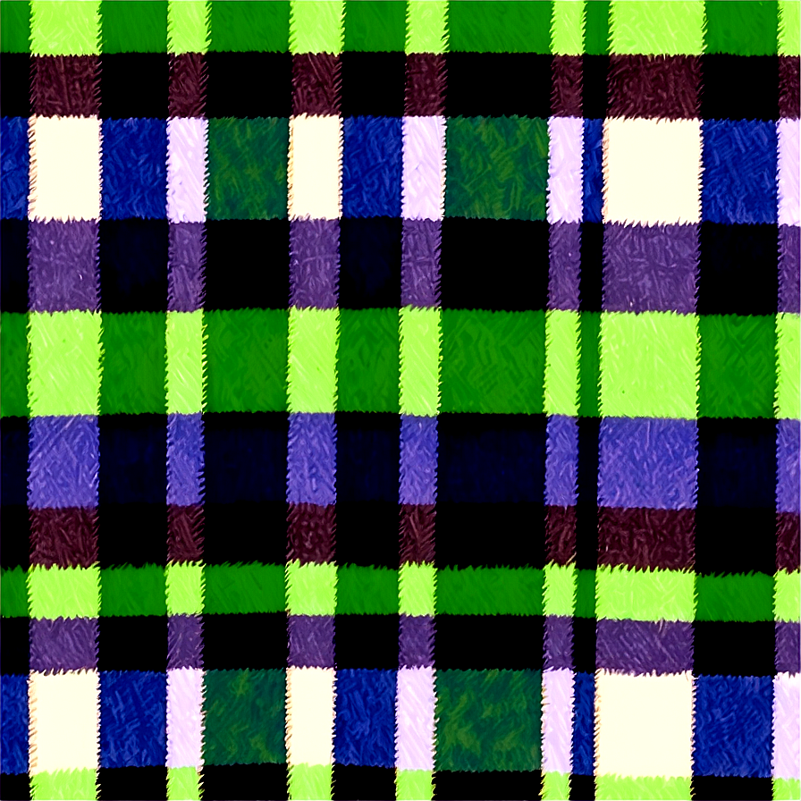 Blue And Green Flannel Png Evd13