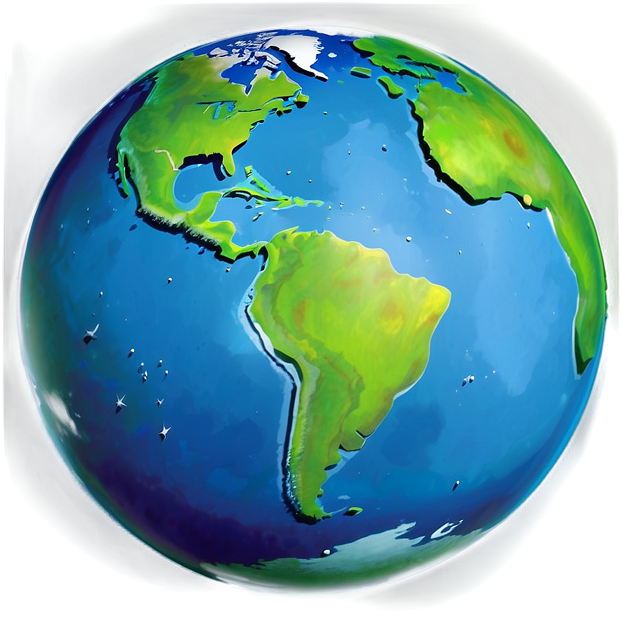 Blue And Green Planet Png Bcc