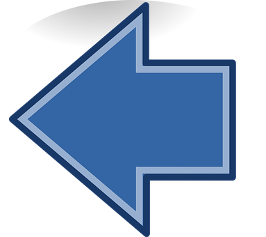 Blue Arrow Icon