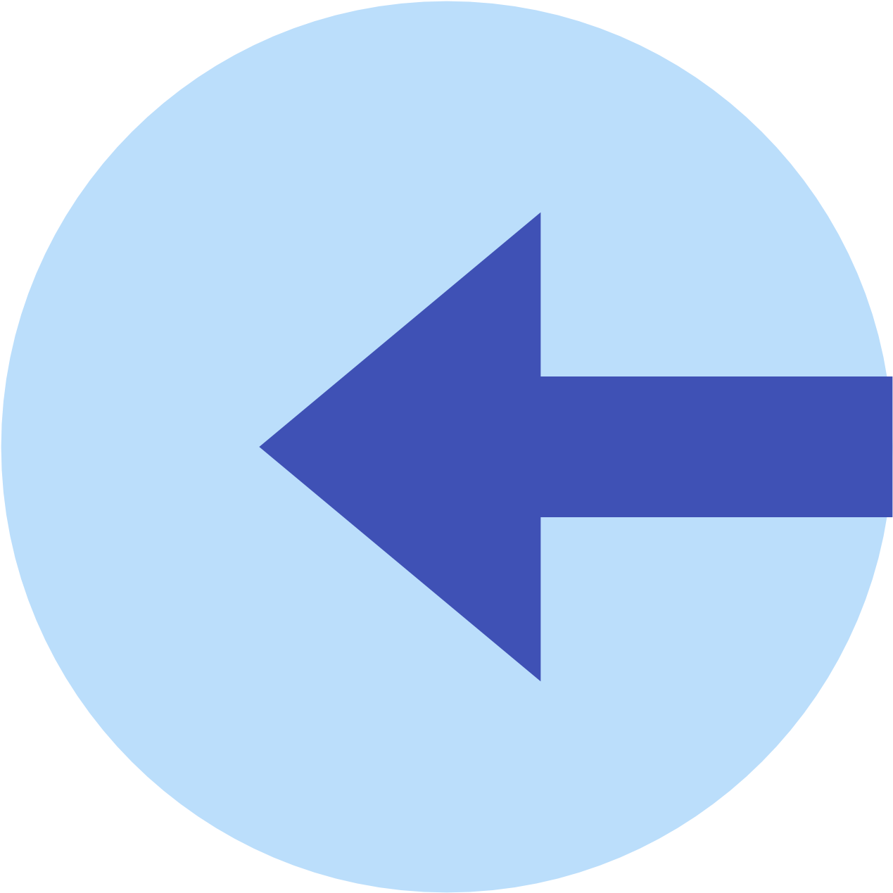 Blue Arrow Login Icon