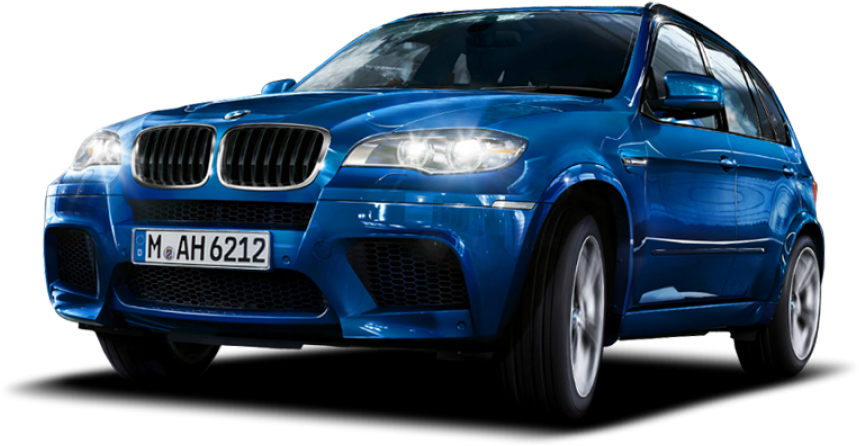 Blue B M W X5 M Sport