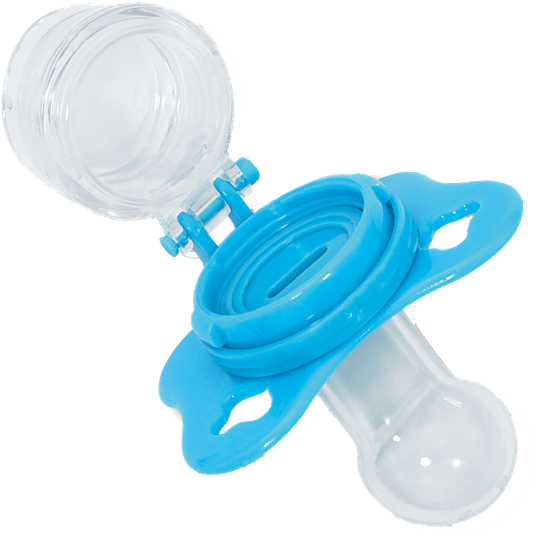 Blue Baby Pacifier Transparent Background