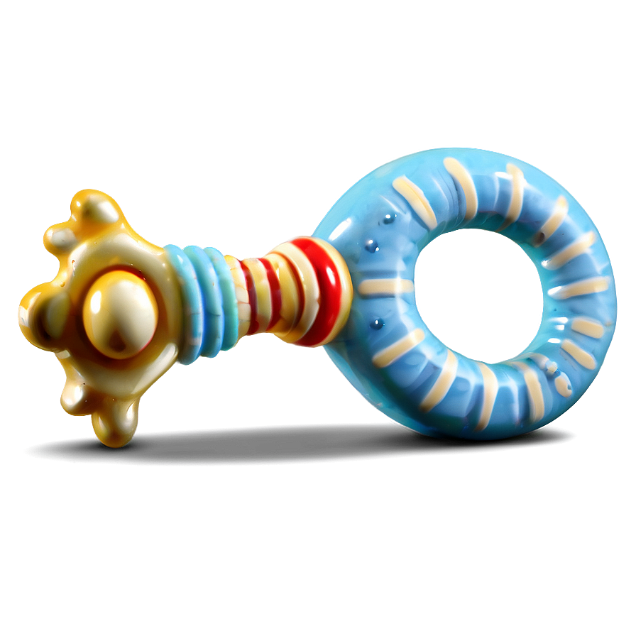 Blue Baby Rattle Png 06202024