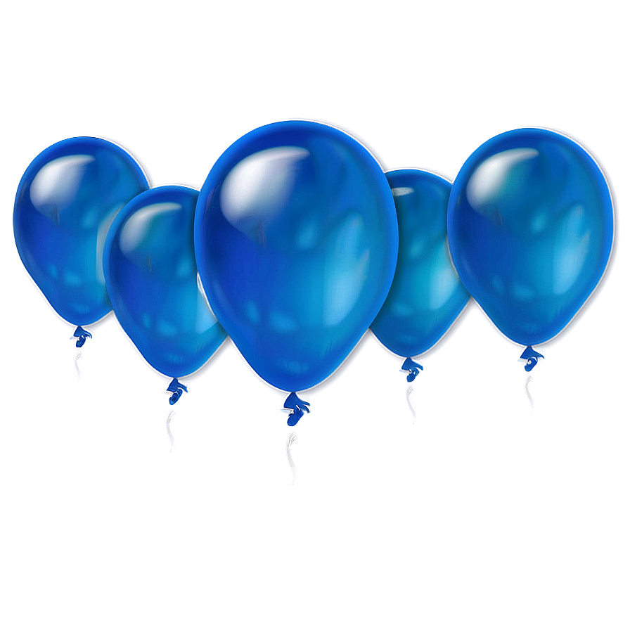 Blue Balloons D