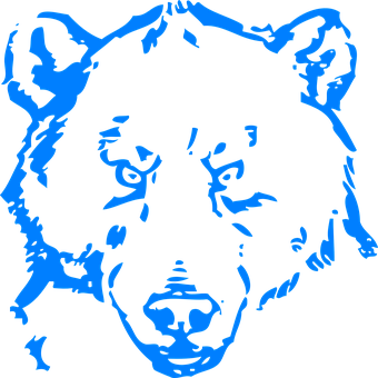 Blue Bear Graphic