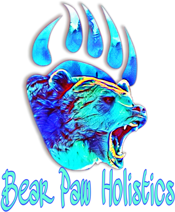 Blue Bear Paw Holistics Logo