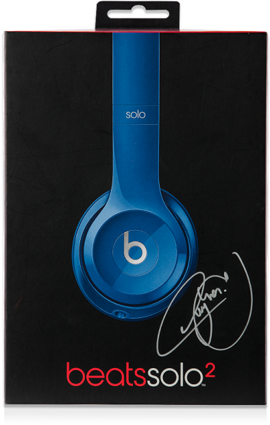 Blue Beats Solo2 Headphones Packaging