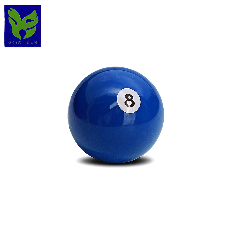 Blue Billiard Ball Png 06132024