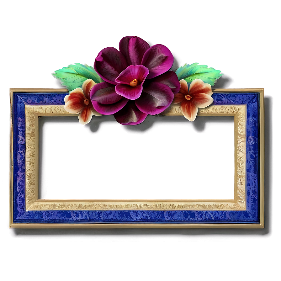 Blue Border Frame For Certificate Png 66