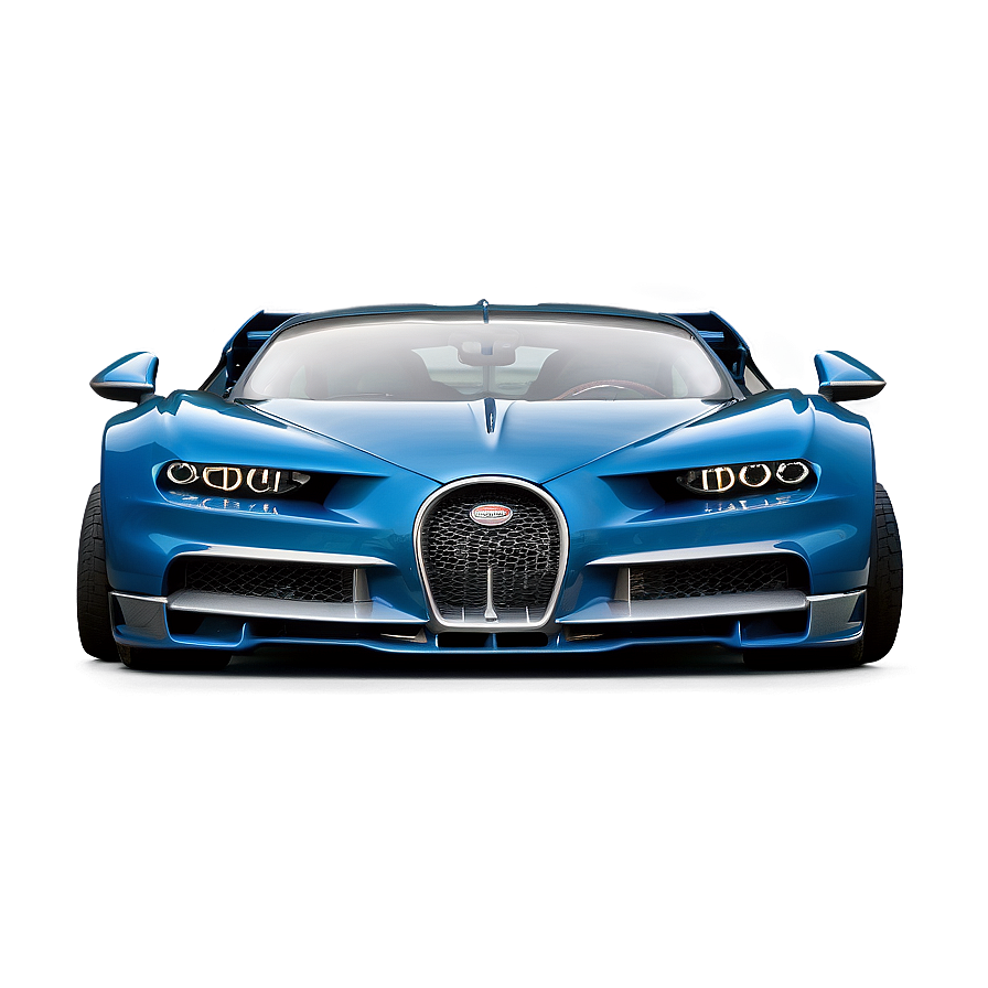 Blue Bugatti Chiron Png 90