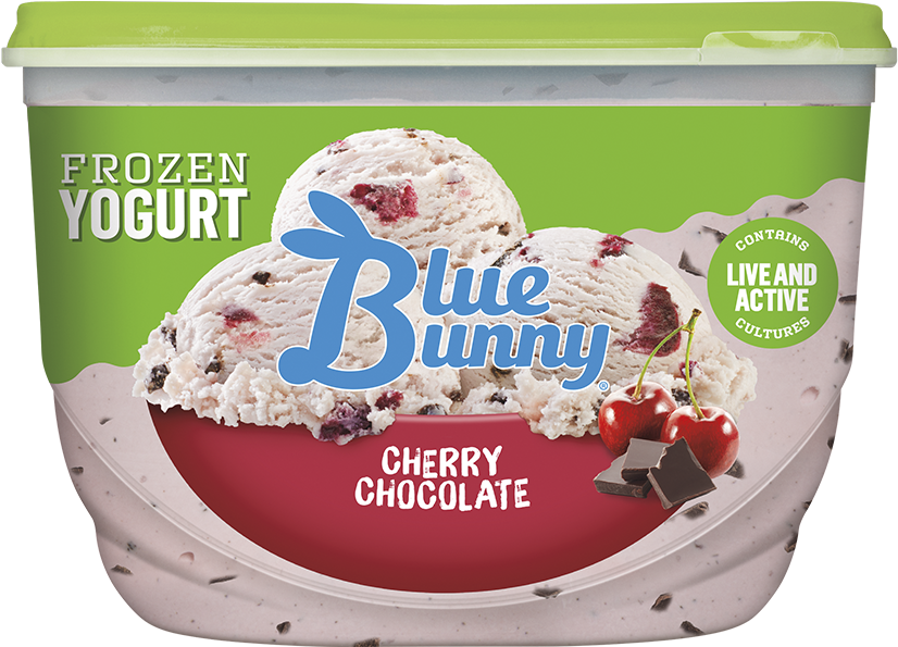 Blue Bunny Cherry Chocolate Frozen Yogurt