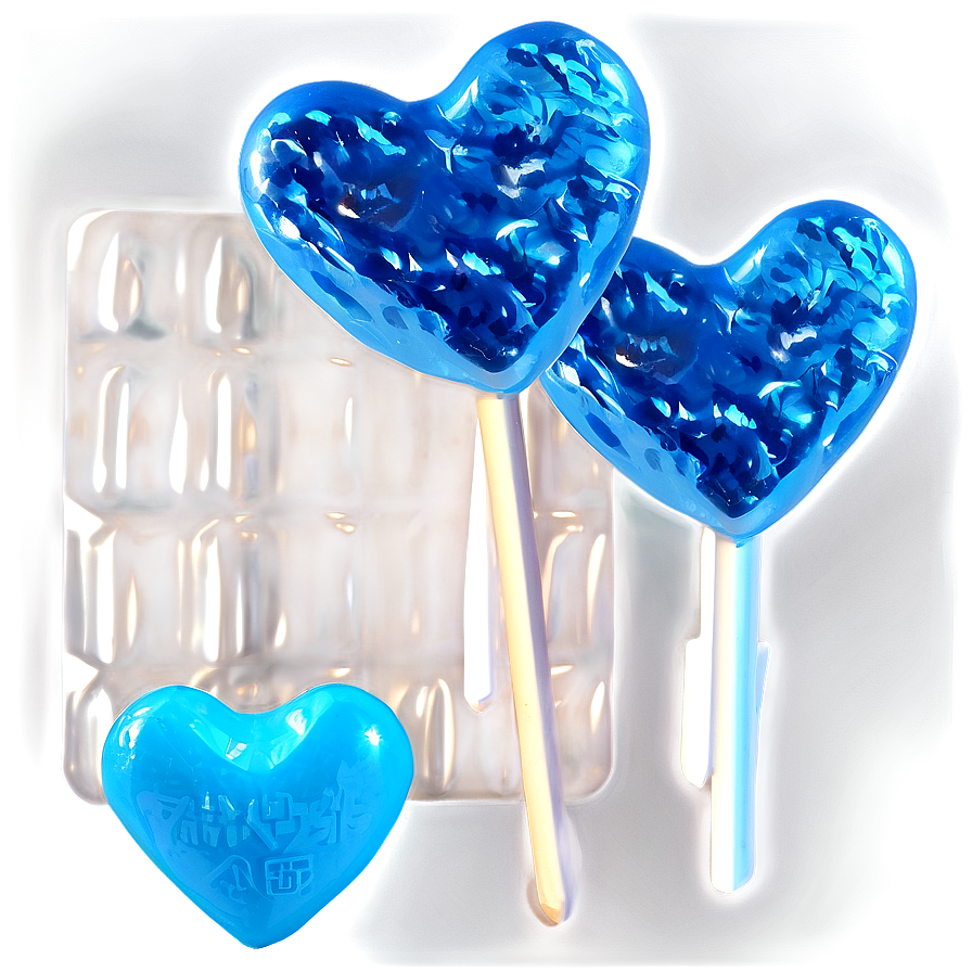 Blue Candy Hearts Png 84