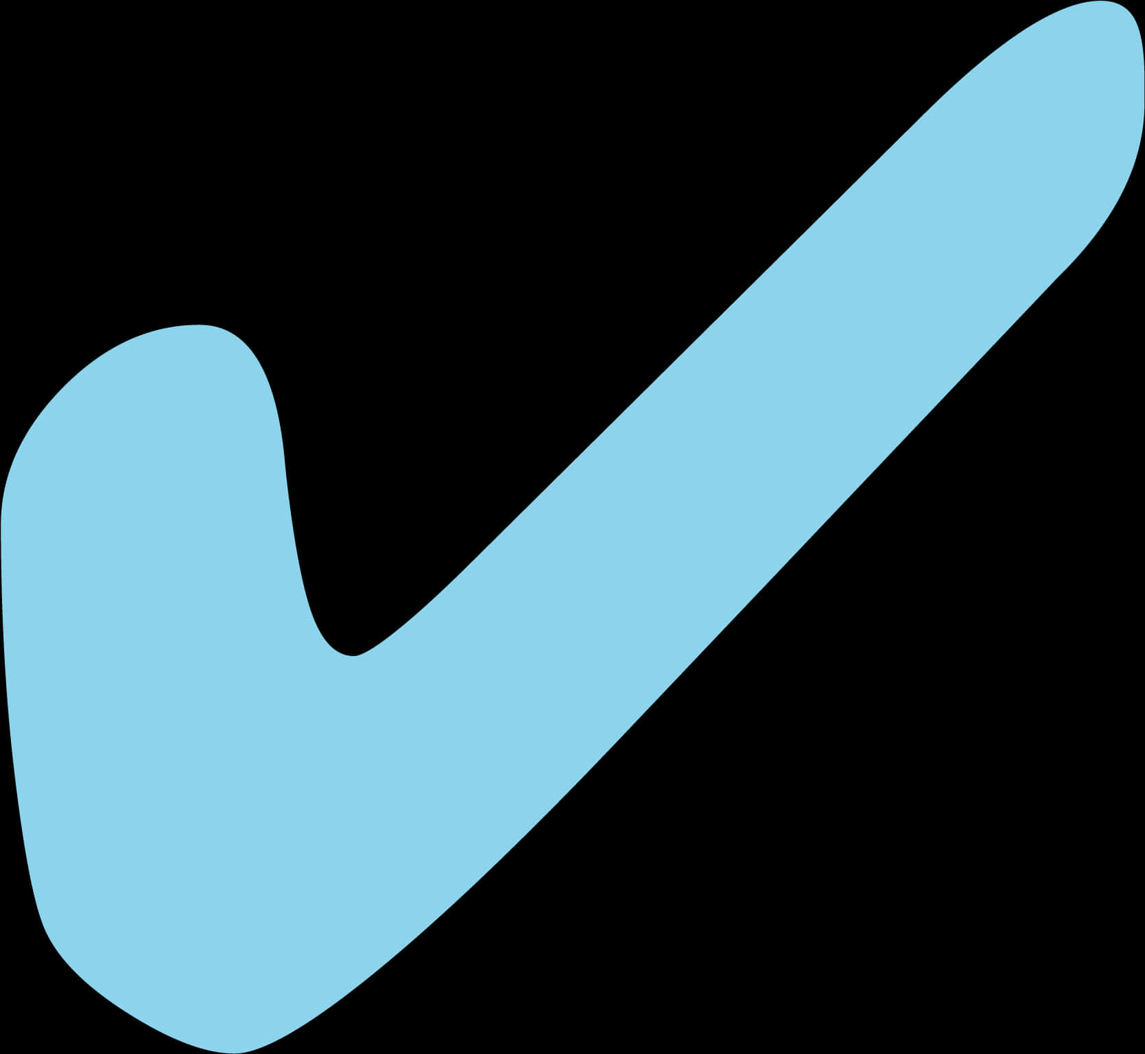 Blue Checkmark Graphic