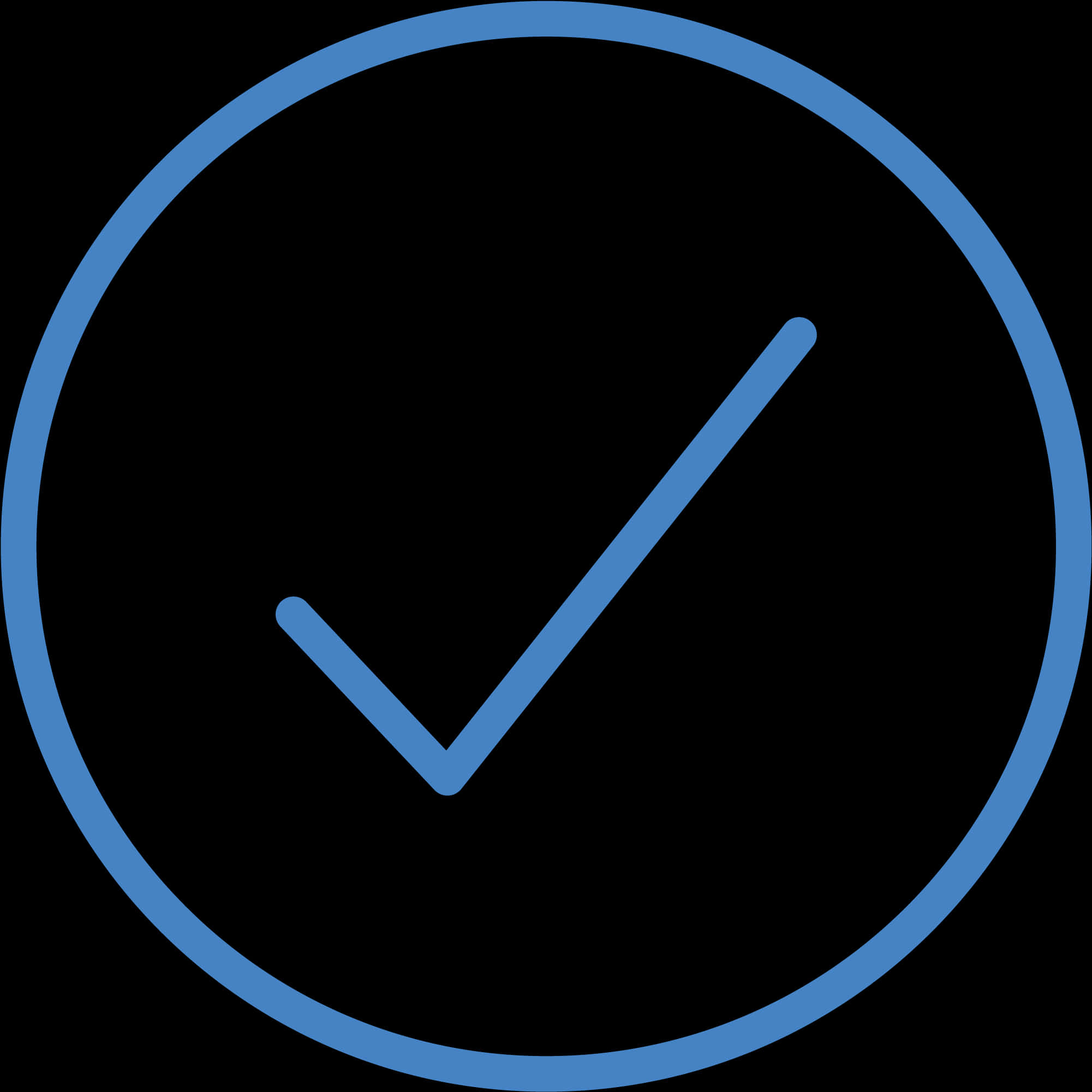 Blue Checkmark Icon