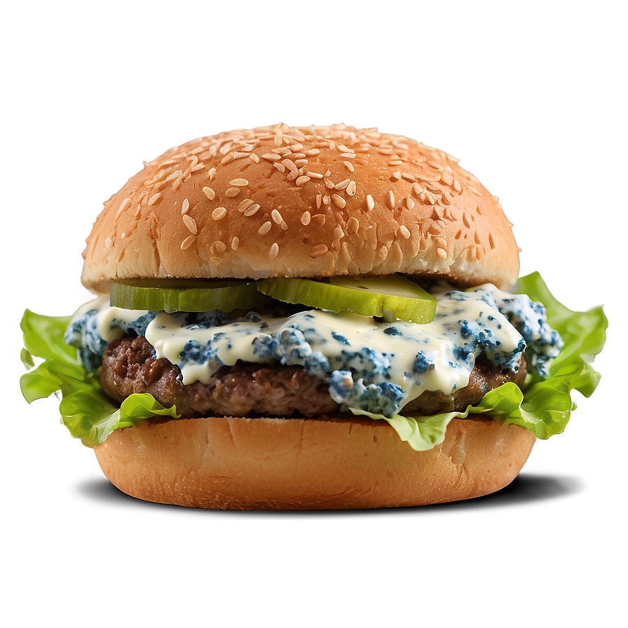 Blue Cheese Cheeseburger Png Wud