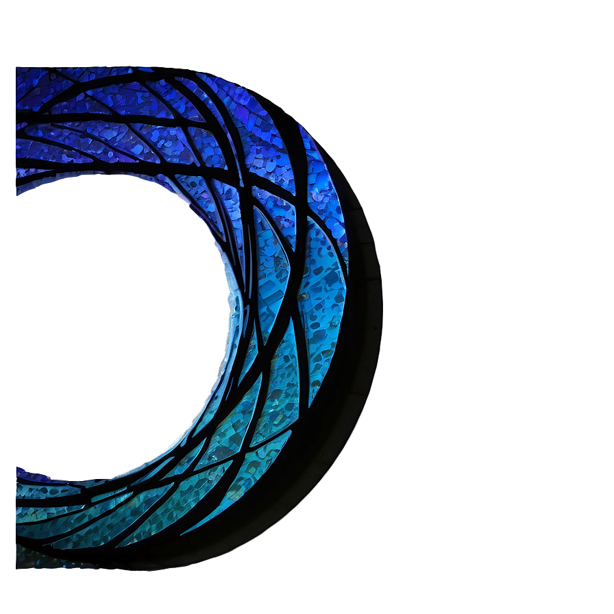 Blue Circle Art Png 12
