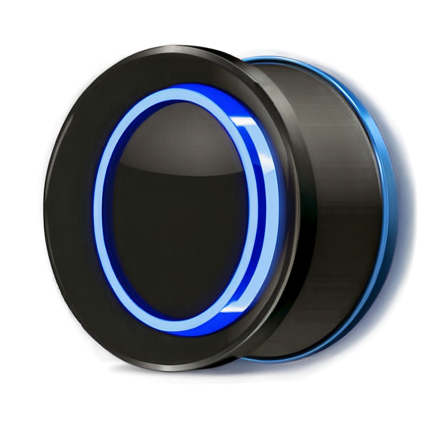 Blue Circle Button Png Mee