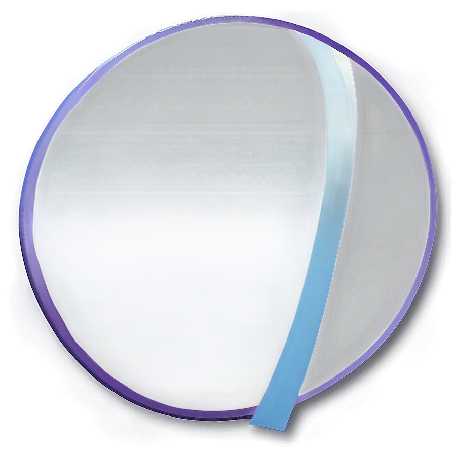 Blue Circle With Shadow Png 05252024