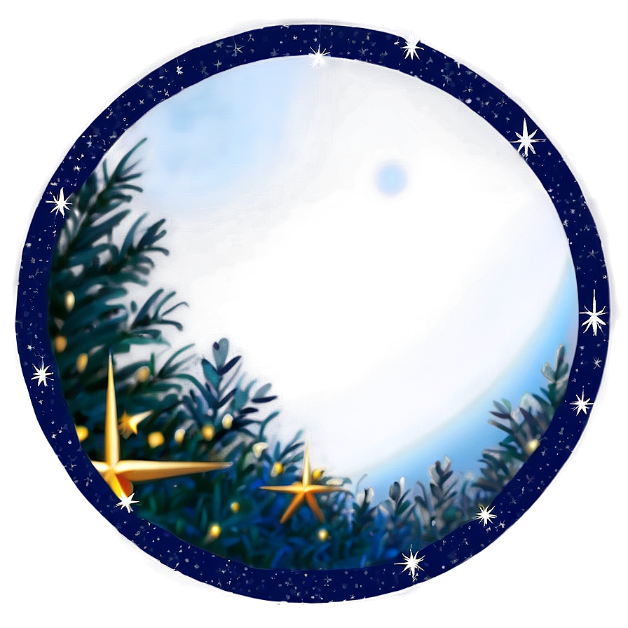 Blue Circle With Stars Png Uxs