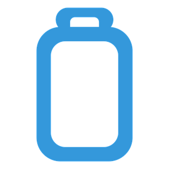 Blue Clipboard Icon