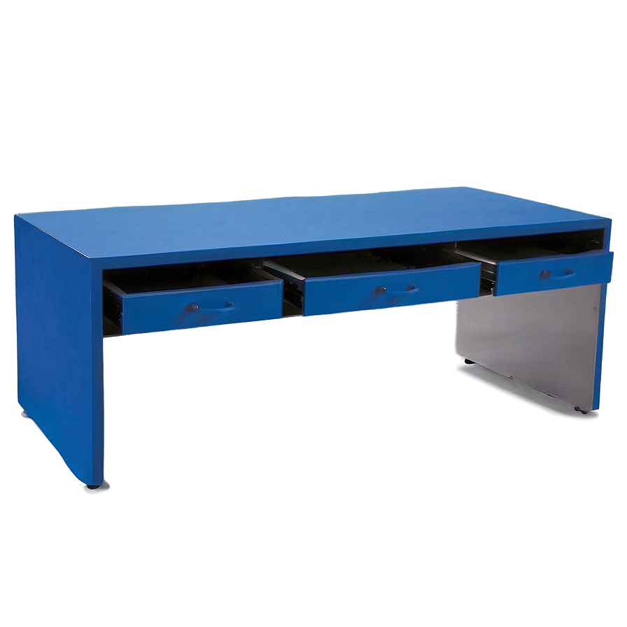 Blue Computer Desk Png Jft