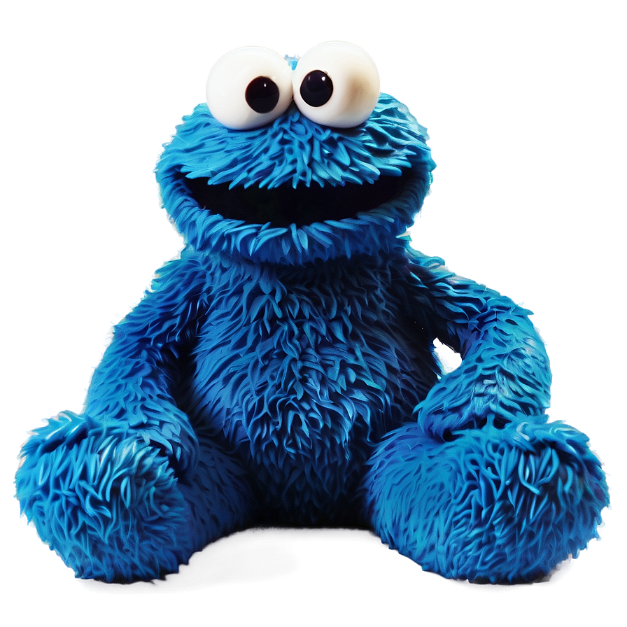 Blue Cookie Monster Character Png 63