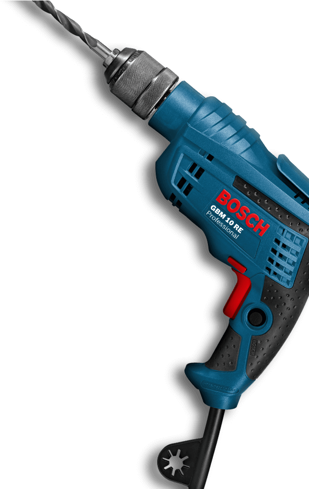 Blue Corded Electric Drill