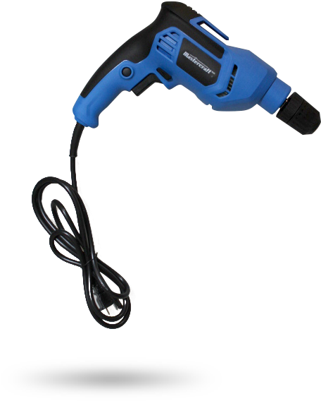 Blue Corded Electric Drill