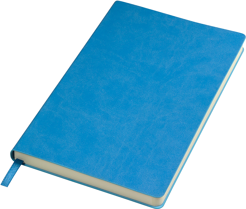 Blue Cover Notebook Clipart