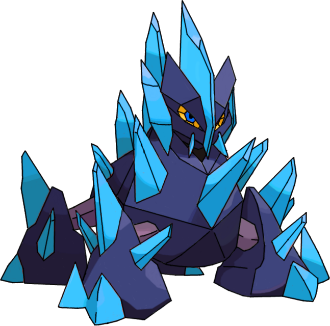 Blue Crystal Monster Artwork