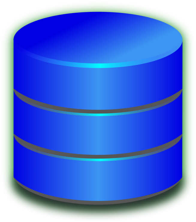 Blue Database Icon