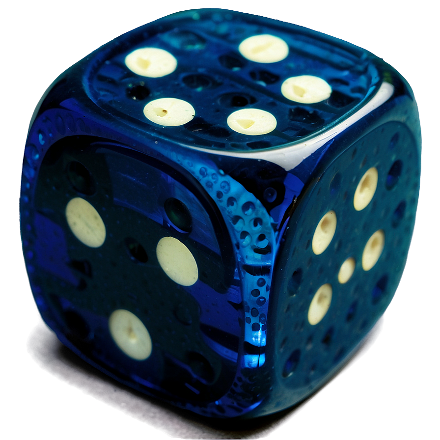 Blue Dice Png 05042024